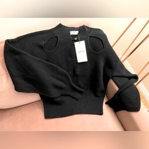 joie black knit sweater.  #new #withtag